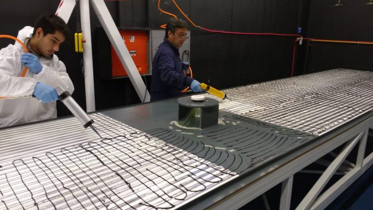 Primeros Módulos del Proyecto AMIGA ensamblados en Malargüe