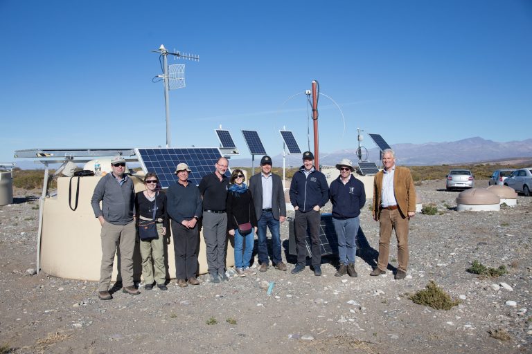 Visita de representantes de la agencia holandesa