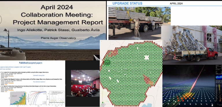 Reunión de la Colaboración Internacional en el Observatorio Pierre Auger