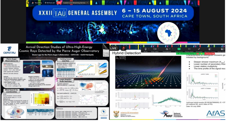 El Observatorio Pierre Auger en la Asamblea General de la IAU -2024