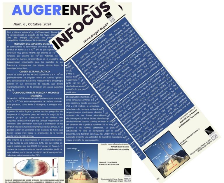 El número 6 de Auger en Foco ya está disponible