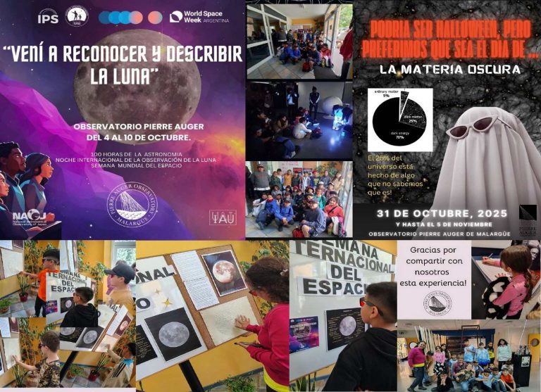 Desde las 100 horas de la Astronomía hasta el Día Internacional de la Materia Oscura