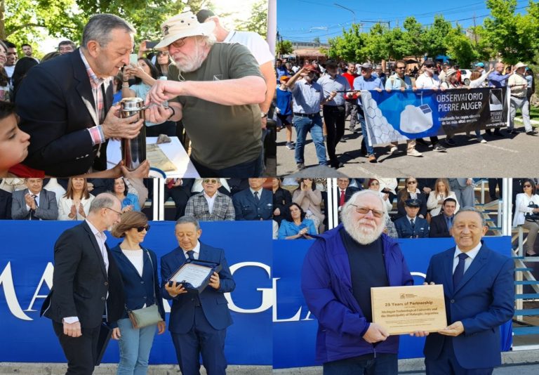 El Observatorio en la celebración del 75 aniversario de Malargüe